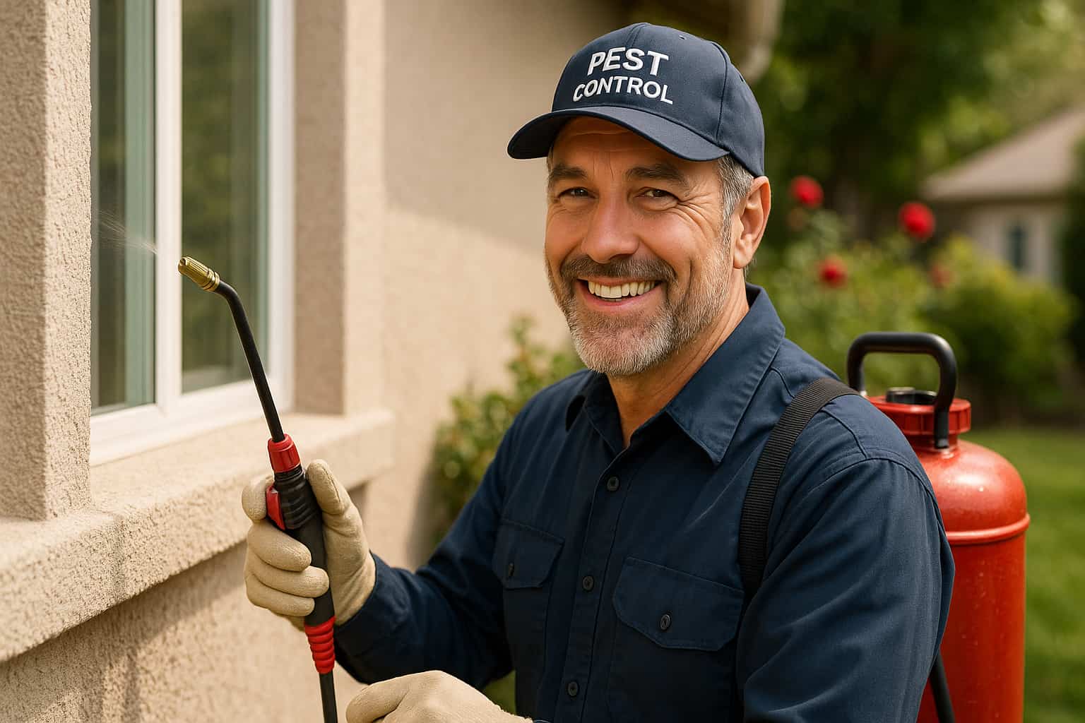 Pest control website design transformation showing mobile-first optimization with fast loading, prominent call buttons, and improved conversion rates.